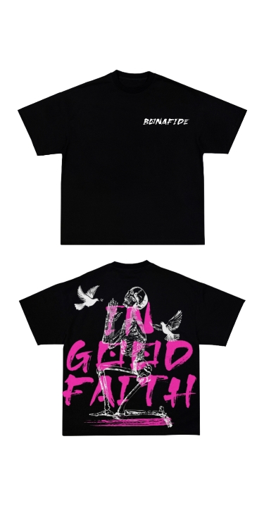 In Good Faith T-Shirt (pink)