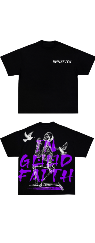 In Good Faith T-Shirt (purple)